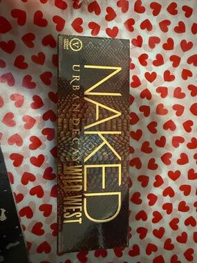 Urban Decay NAKED Palette in Brown and Gold Snakeskin Design